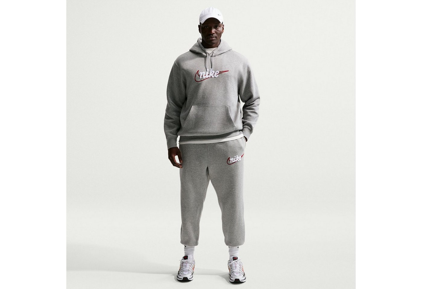 Nike Sporthose M NK CLUB BB JGGR CTB DK GREY HEATHER/LT SMOKE GREY/ Bild 4