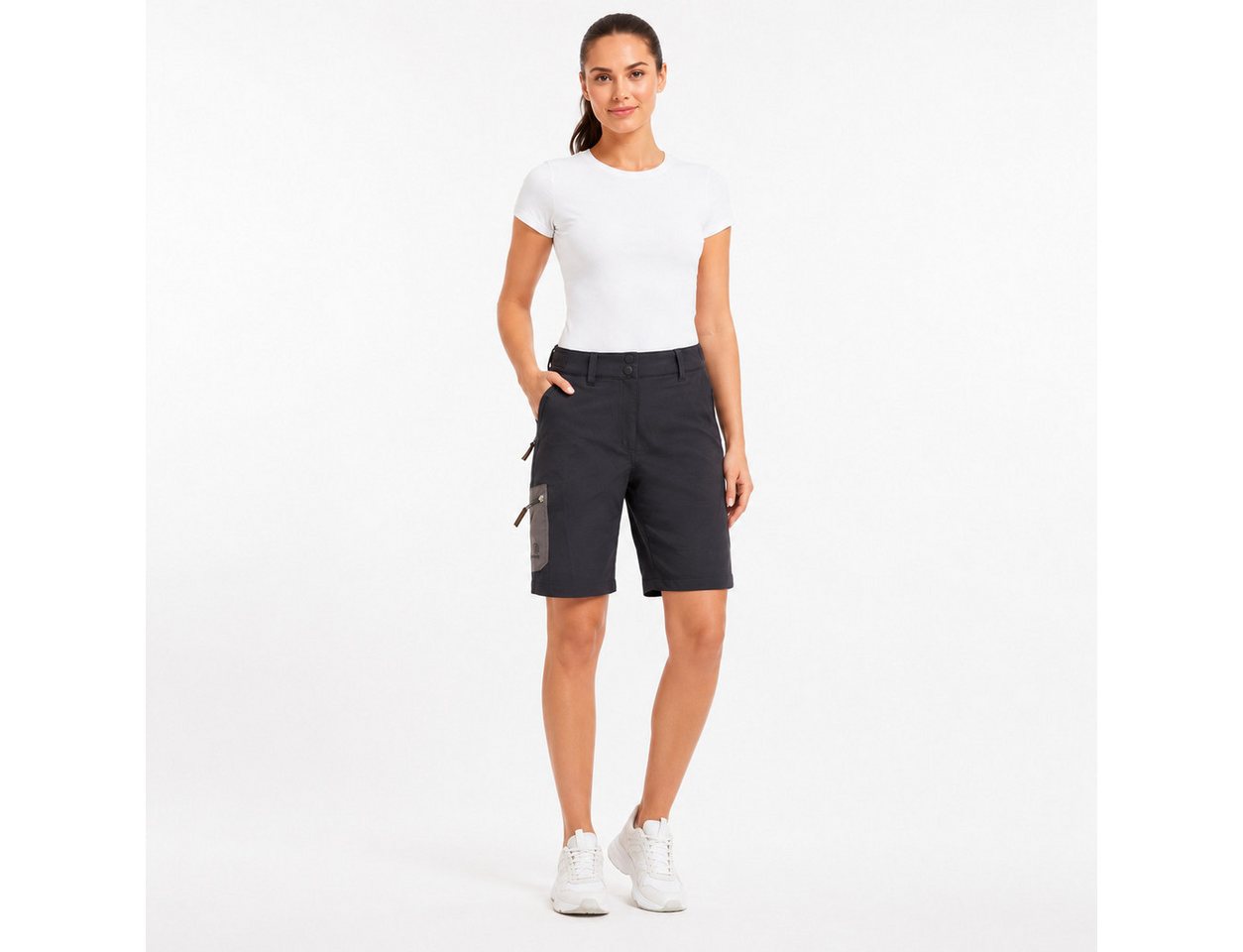 Gipfelglück Trekkingshorts Wander-Shorts Helma mit elastischem Bund