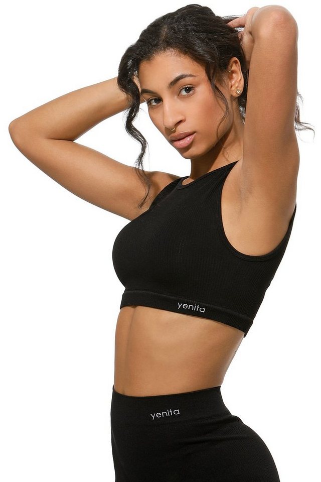 Yenita® Sporttop "Ribbed Collection