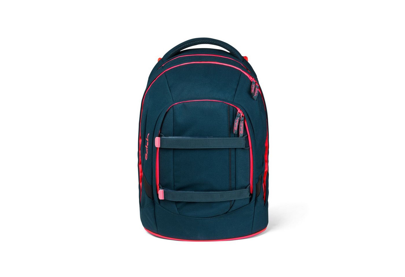Satch Schulranzen Schulrucksack-Set PACK Pink Phantom 2-teilig (2-teilig), Laptop-Fach, Your-Size-System, Schulranzen Bild 2
