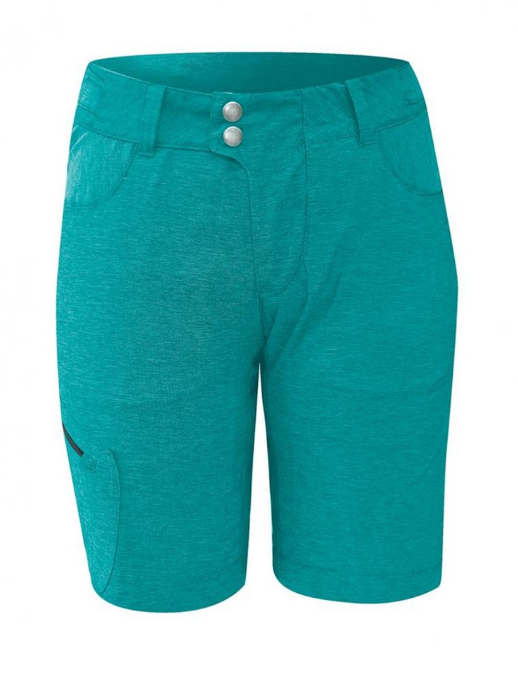 Chiba Fahrradhose CHIBA Baggy Pants mit Innenhose Lady - Radhose Damen XXL türkis mit Si
