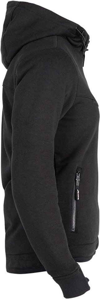 John Doe Motorradhose V3 XTM Damen Motorrad Hoodie Ellenbogenprotektoren enthalten,Schulterprotektoren enthalten