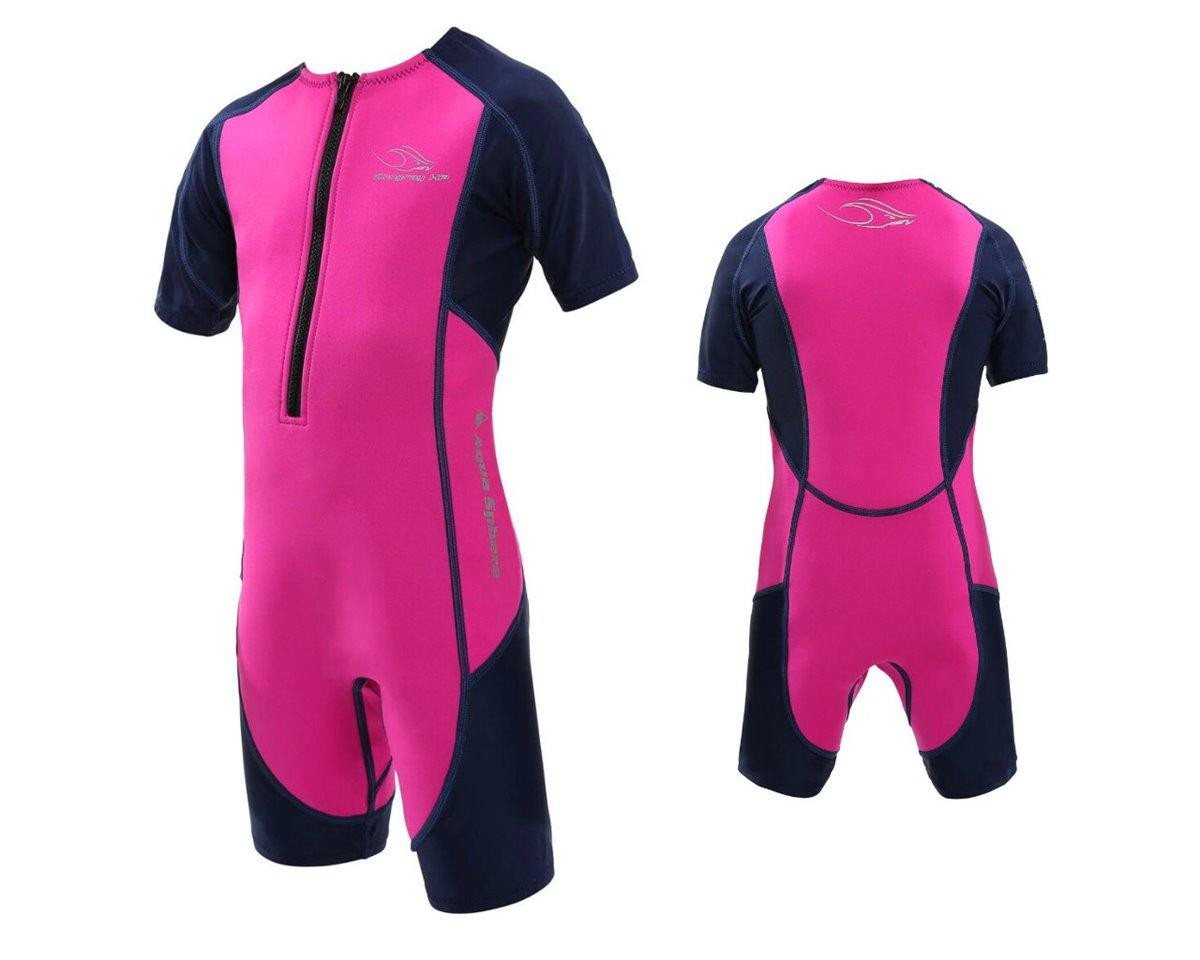Aqualung Neoprenanzug Aqua Sphere STINGRAY HP2 Kinder UV Shortie Badeanzug Neopren Shorty Bild 2