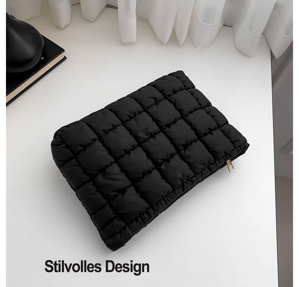 Agger Kosmetiktasche faltbarer Kulturbeutel,Kulturbeutel für Damen,Makeup-Pouch, Reisekosmetiktasche zum Aufbewahren von Make-up, Parfüm, Brille etc Bild 2