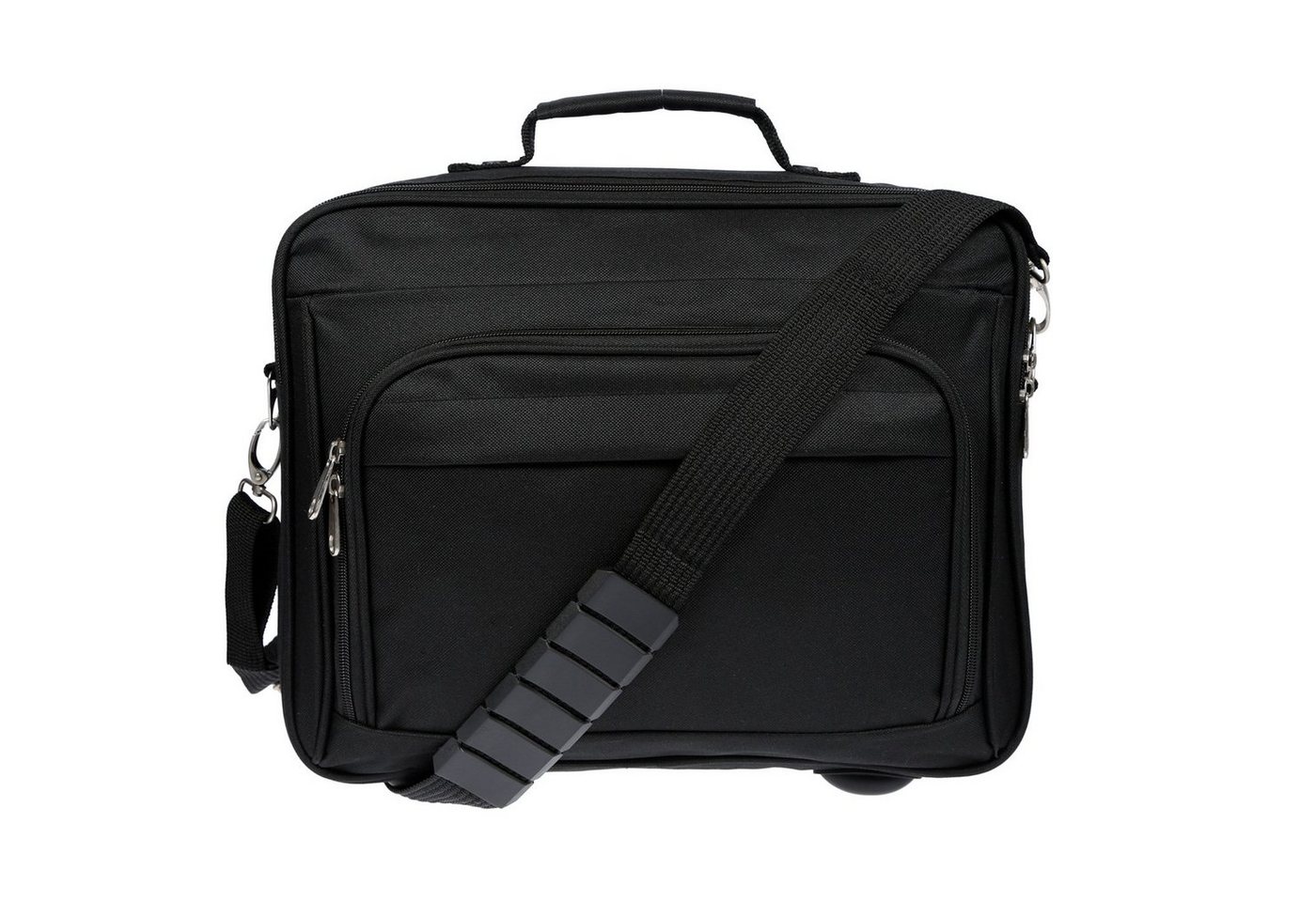Christian Wippermann Pilotenkoffer große Herren Tasche Umhängetasche Schultertasche Bag, 0 Rollen, Messenger Bild 3