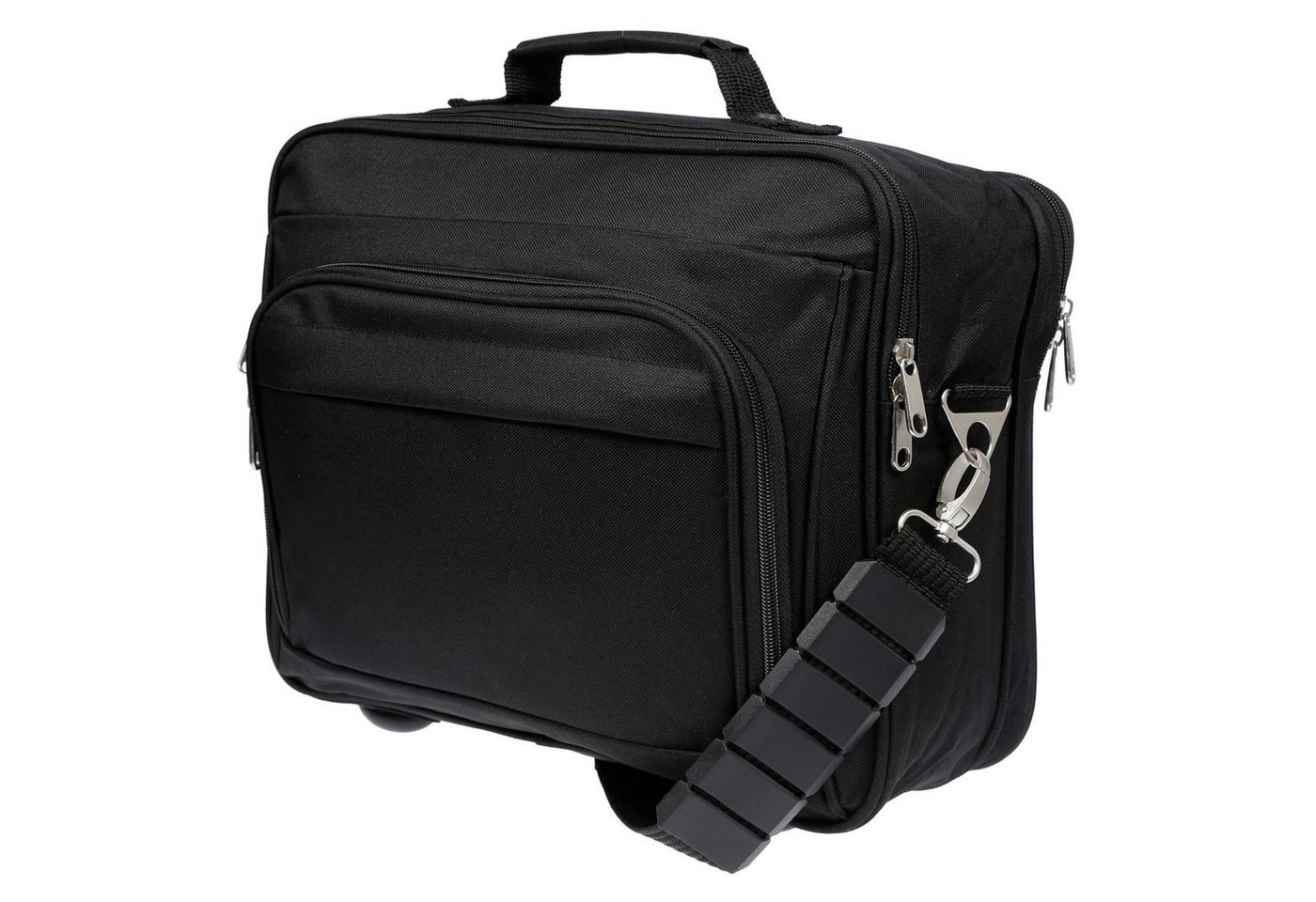 Christian Wippermann Pilotenkoffer große Herren Tasche Umhängetasche Schultertasche Bag, 0 Rollen, Messenger Bild 4