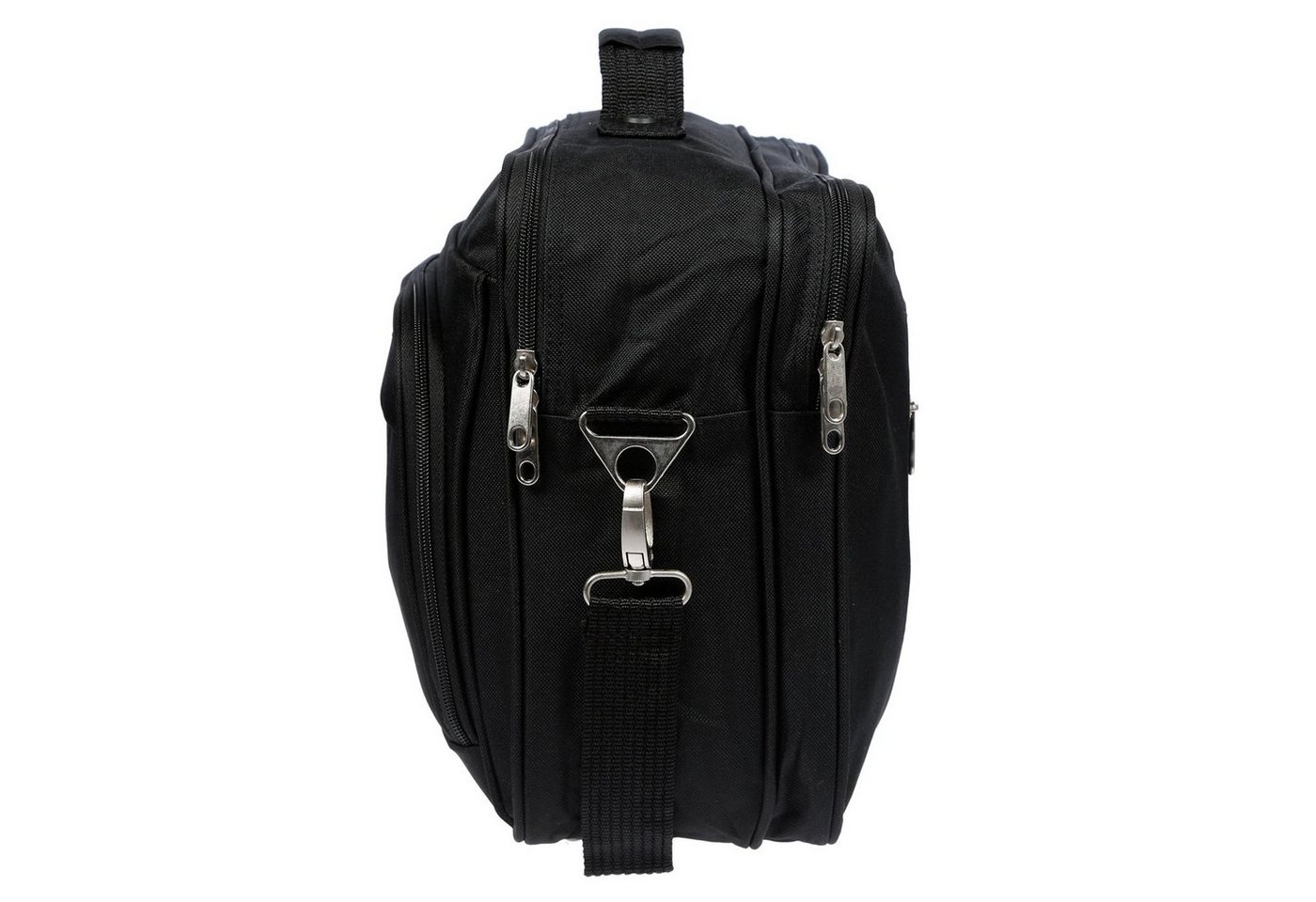 Christian Wippermann Pilotenkoffer große Herren Tasche Umhängetasche Schultertasche Bag, 0 Rollen, Messenger Bild 5