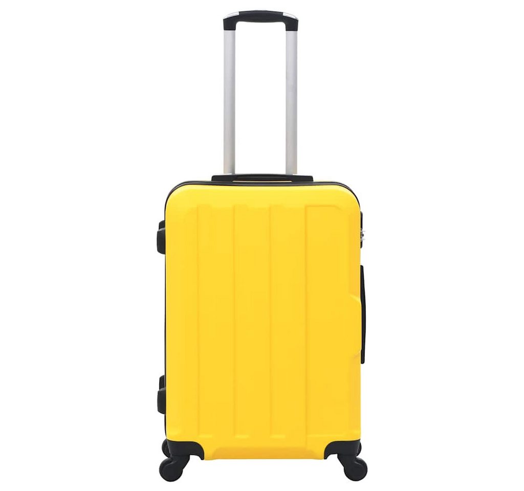 vidaXL Hartschalen-Trolley Hartschalen-Trolley-Set 3 Stk. Gelb ABS Bild 4