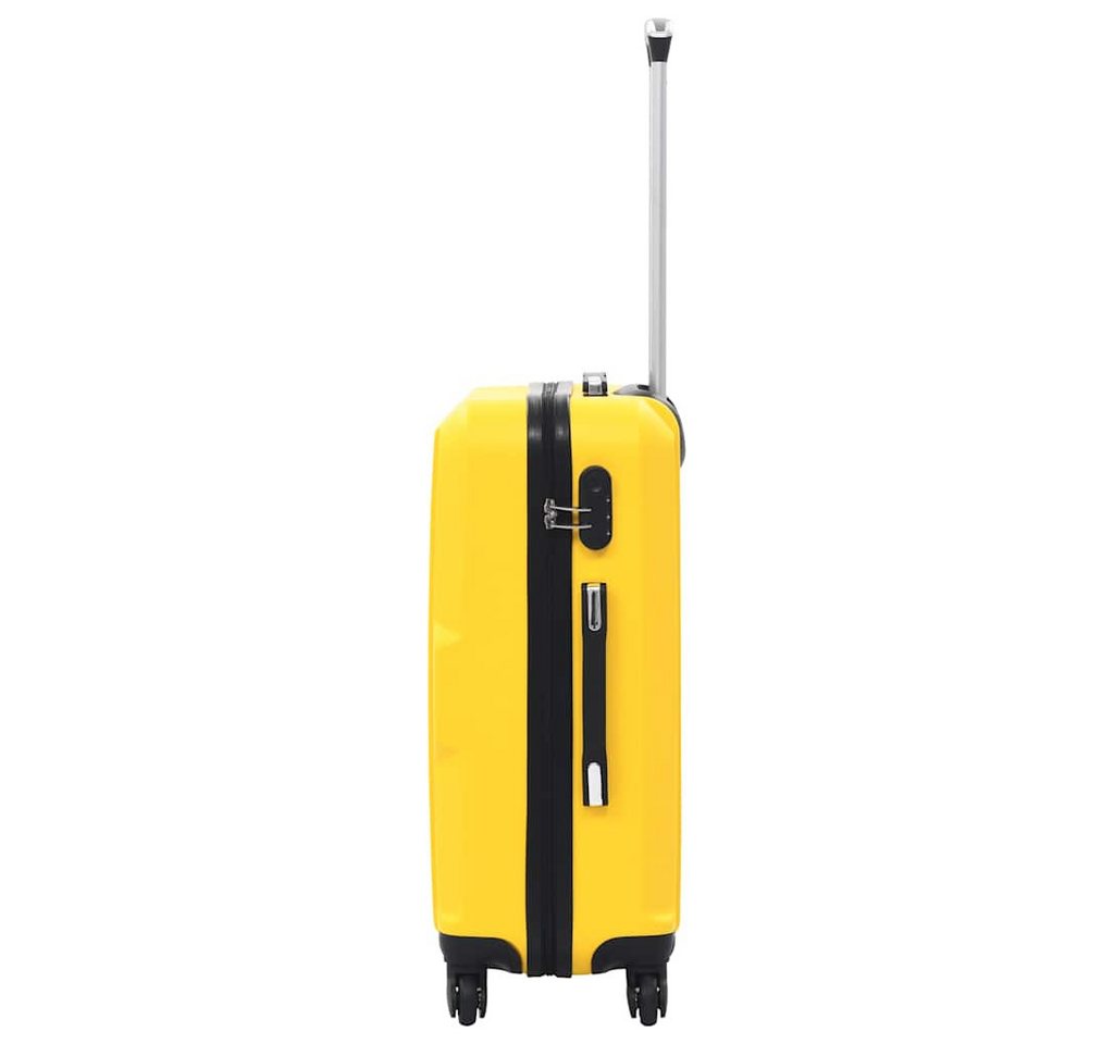 vidaXL Hartschalen-Trolley Hartschalen-Trolley-Set 3 Stk. Gelb ABS Bild 5