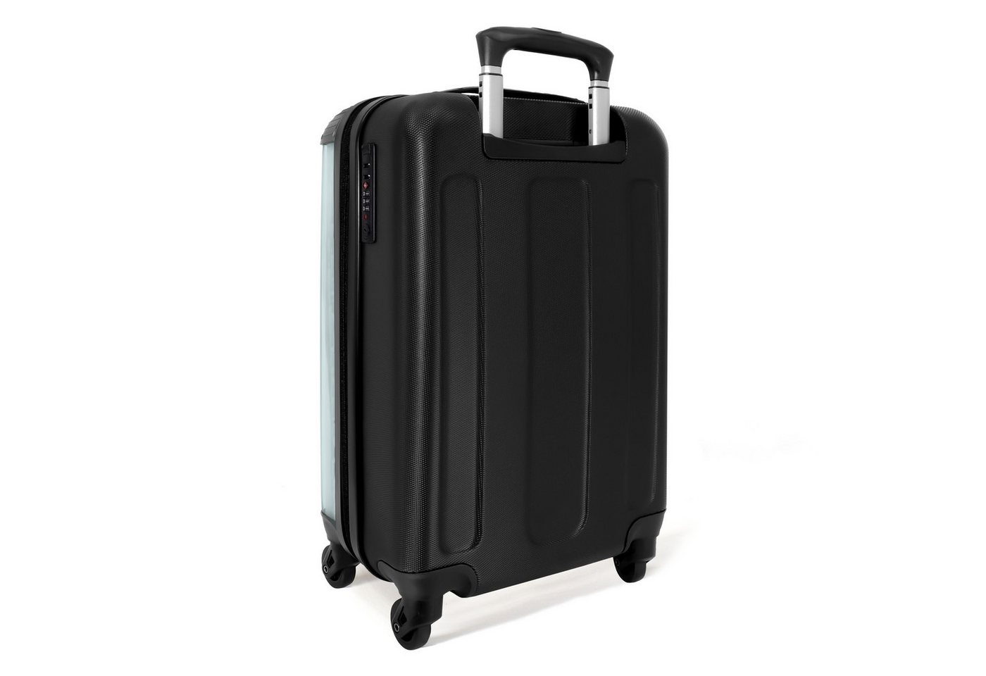 NoBoringSuitcases.com© Kinderkoffer Dino - Grün - Tiere - Jungen - Design 55x35x20cm, Kinder Koffer Klein, Trolley Handgepäck, Reisekoffer Bild 3