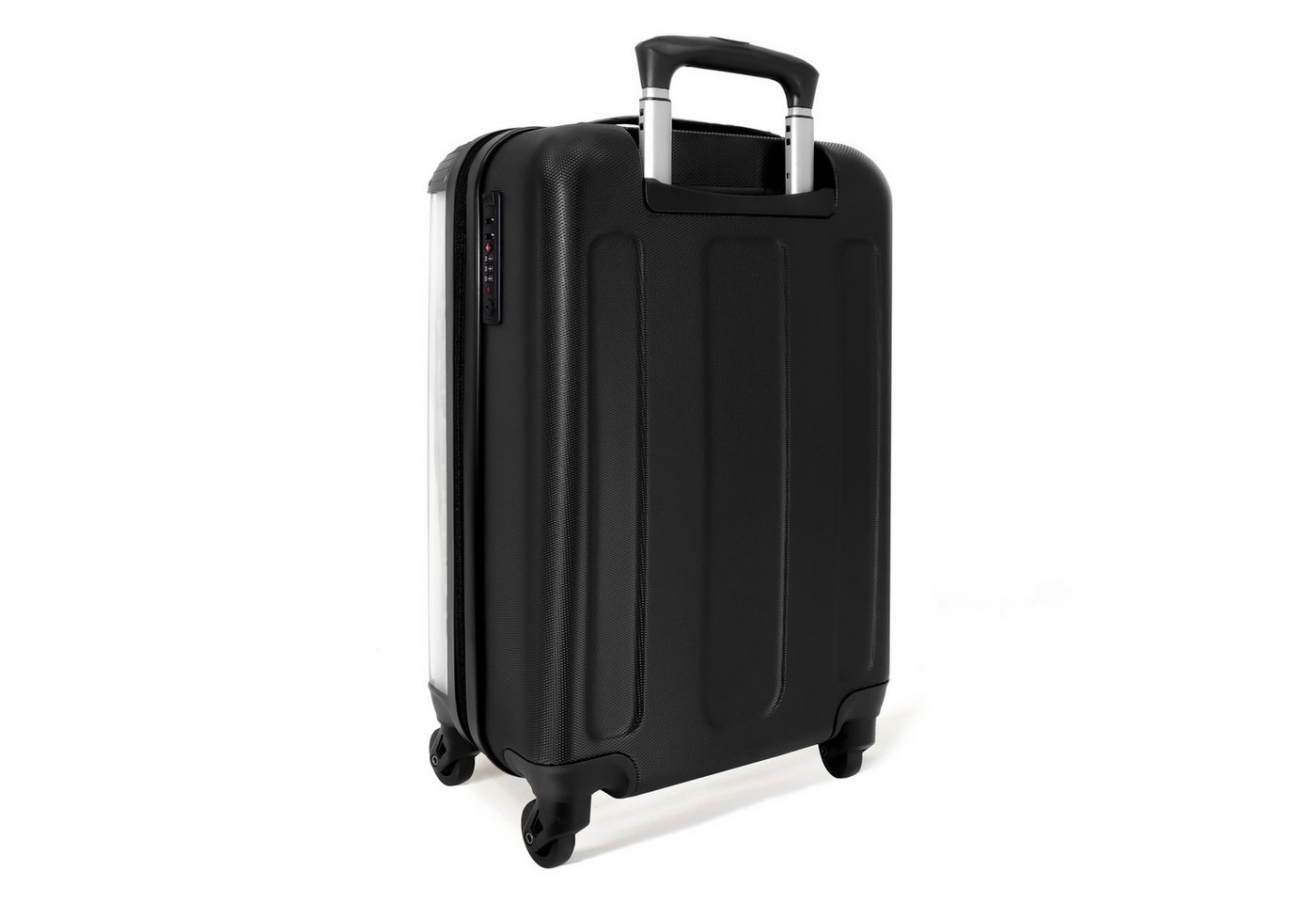 NoBoringSuitcases.com© Kinderkoffer Schildkröte - Wasserfarben - Tiere - Jungen - Mädchen 55x35x20cm, 4 Rollen, Kinder Koffer Klein, Trolley Handgepäck, Reisekoffer