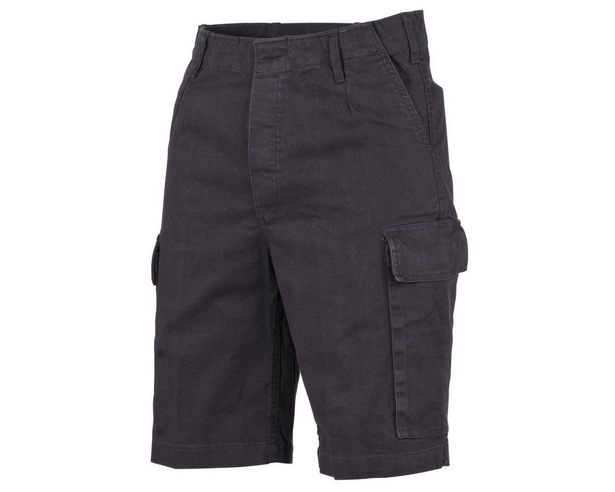 MFH Outdoorhose Bundeswehr Moleskin Bermuda, schwarz- stonewashed Bild 2