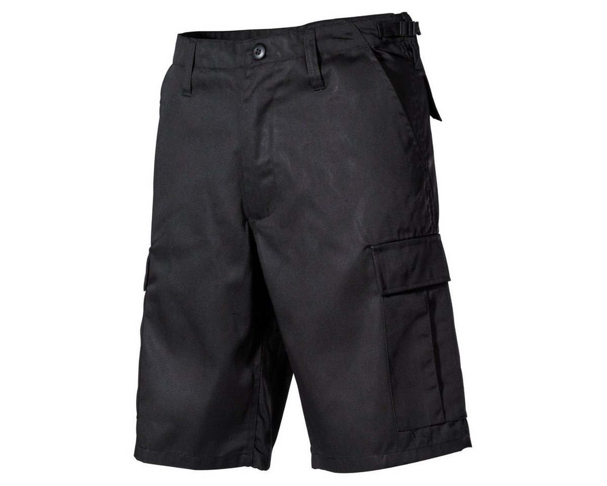 MFH Outdoorhose US Bermuda, BDU, schwarz, mit Seitentaschen Bild 2