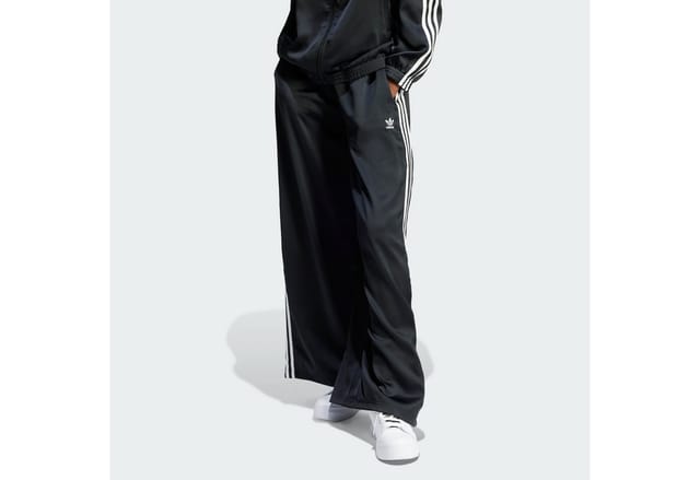 adidas Originals Stoffhose ADICOLOR SATIN WIDE LEG TRAININGSHOSE (1-tlg)