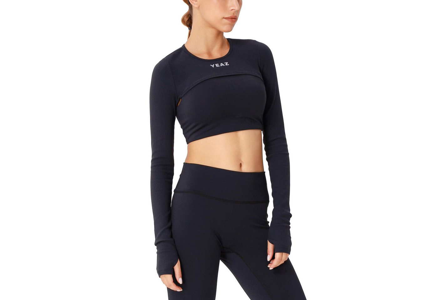 YEAZ Yogatop TRUTH Super Crop Top (1-tlg) punktet mit Funktionalität & Style