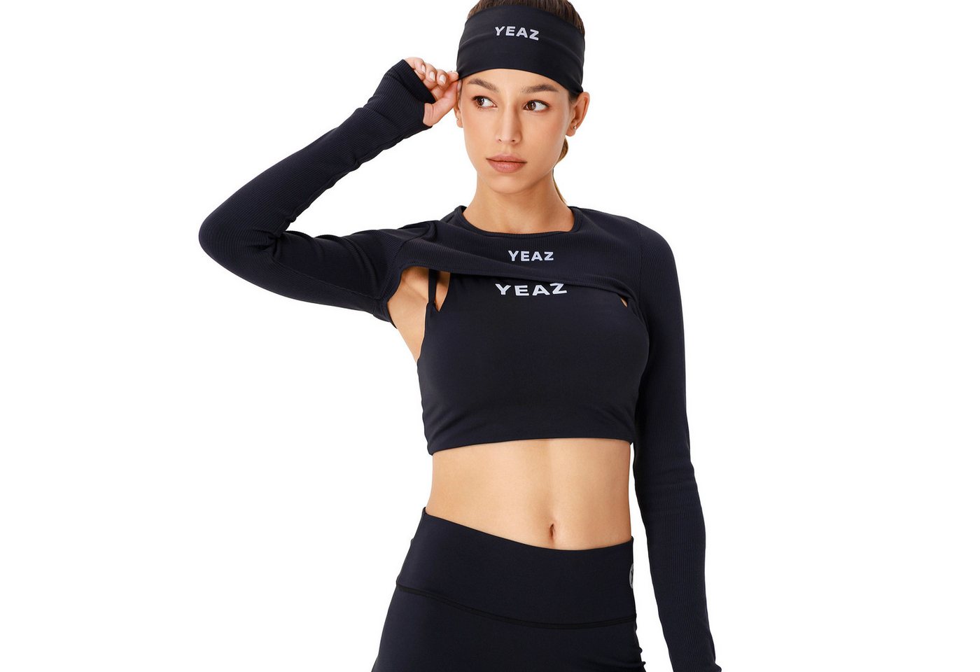 YEAZ Yogatop TRUTH Super Crop Top (1-tlg) punktet mit Funktionalität & Style Bild 2
