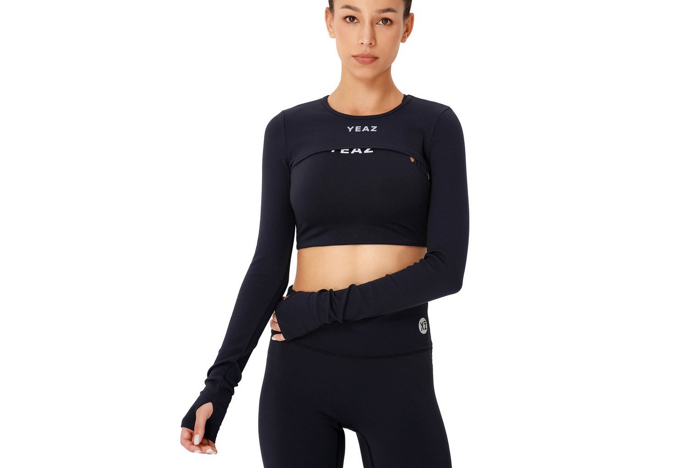 YEAZ Yogatop TRUTH Super Crop Top (1-tlg) punktet mit Funktionalität & Style Bild 4