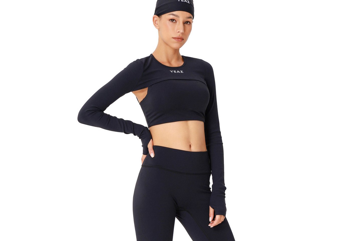 YEAZ Yogatop TRUTH Super Crop Top (1-tlg) punktet mit Funktionalität & Style Bild 5
