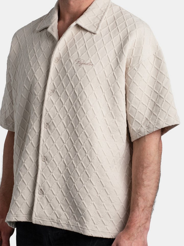 PEGADOR Kurzarmhemd Pegador Jovren Structured Shirt Bild 2