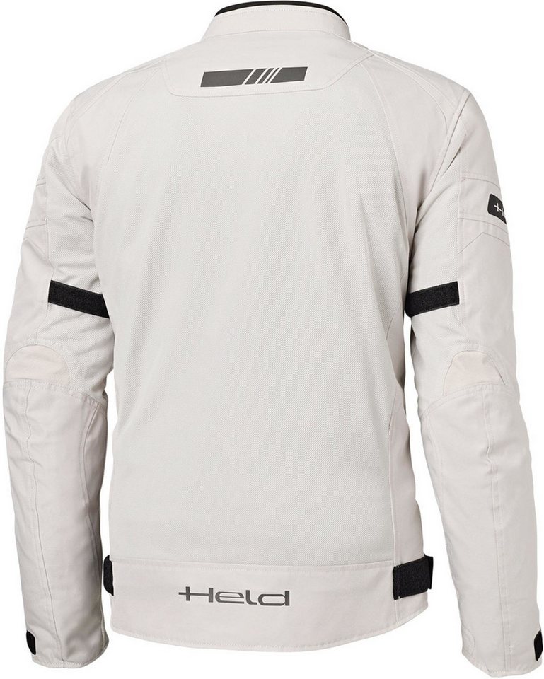 Held Biker Fashion Motorradjacke Tropic 4 Mesh Motorrad Textiljacke Verbindungsreißverschluss,Ellenbogenprotektoren enthalten,Schulte