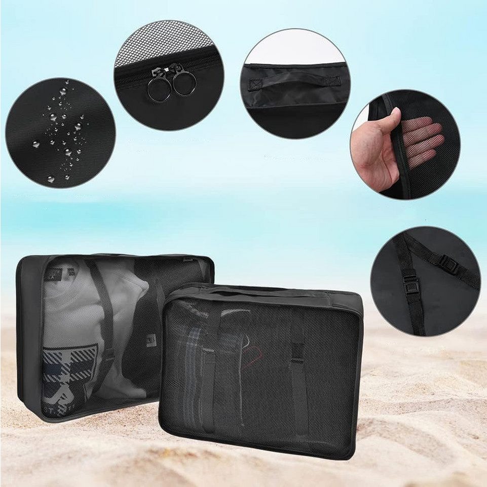 Diwzbyn Kofferorganizer 8 Teilige Packing Cubes Kleidertaschen Koffer Organizer (8-tlg) Bild 5