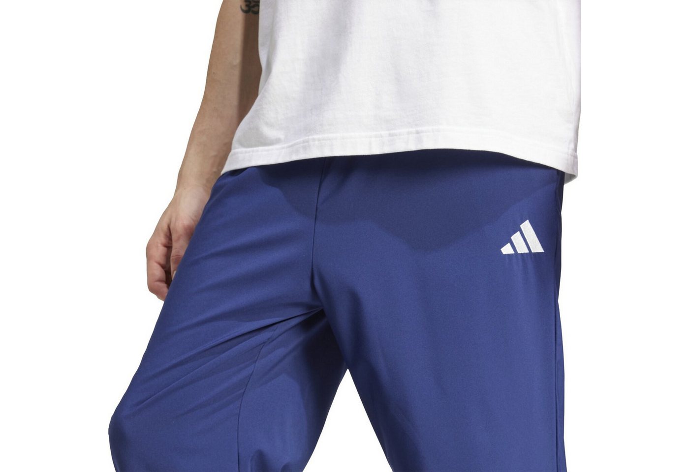 adidas Performance Sporthose M STNFRD OPT SL DKBLUE/WHITE Bild 2