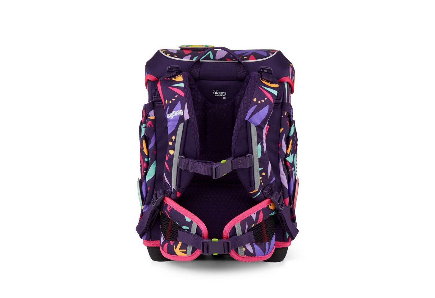 ergobag Schulranzen Schulranzen-Set CUBO LIGHT AmBärzonas 5-teilig, 25/26 (5-teilig), Superleicht, Hugging-Rückensystem, für kleine/schmale Kinder Bild 4