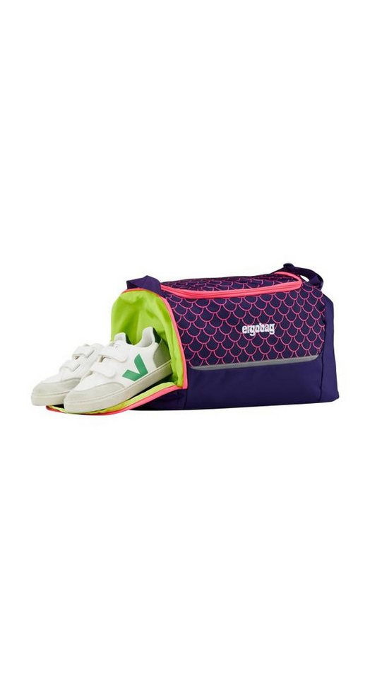 ergobag Schulranzen Sporttasche PerlentauchBär, 25/26 (1 Stück), mit Nassfach, Schuhfach, Schultasche, Sportbeutel Bild 2