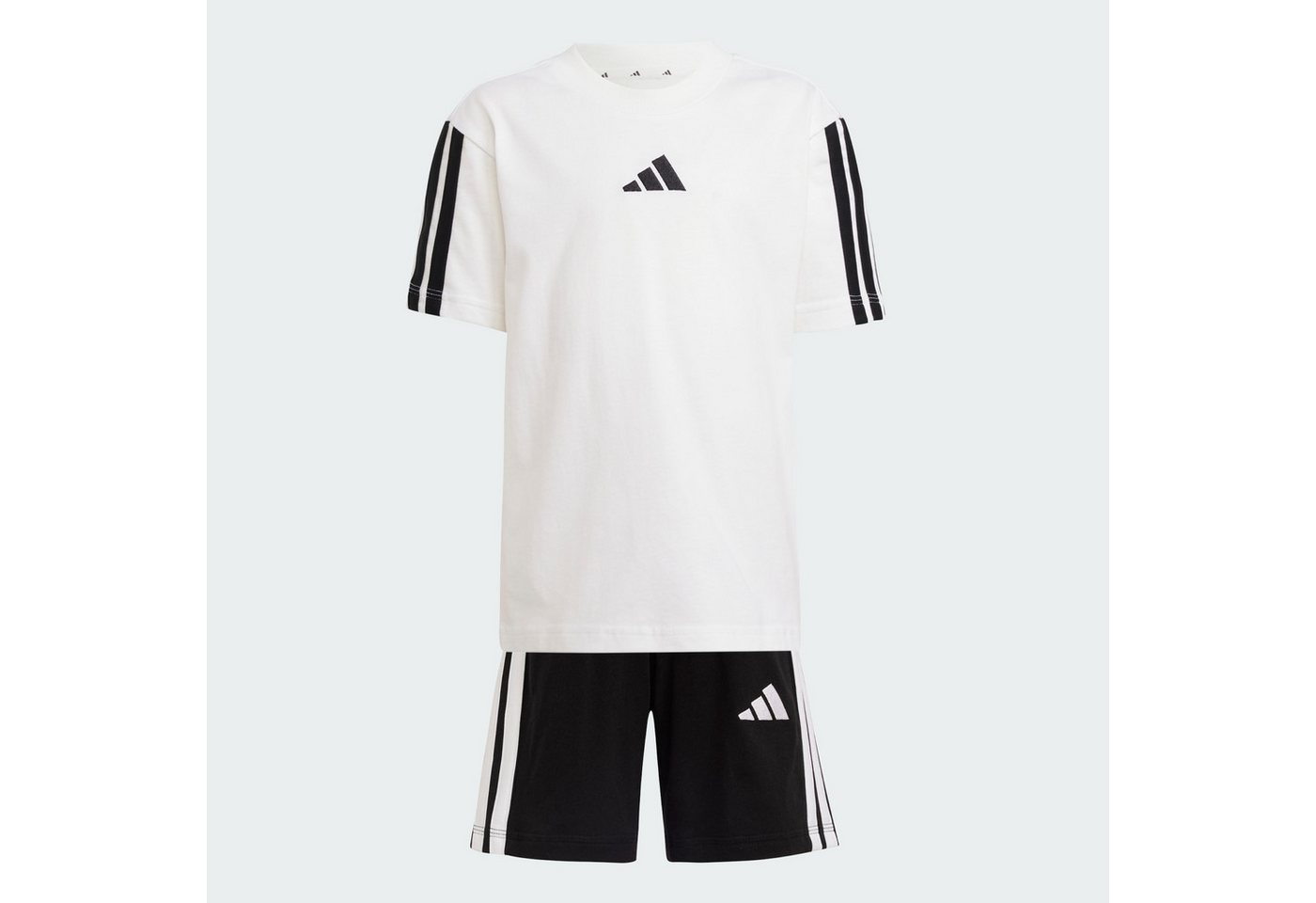 adidas Sportswear Jogginganzug ESSENTIALS KIDS T-SHIRT-SET (1-tlg) Bild 4