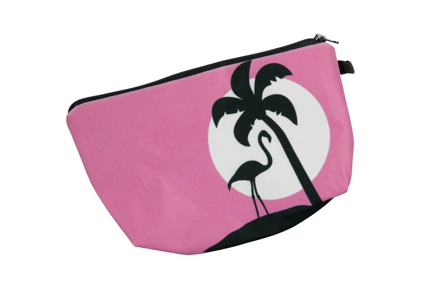 cosey Kosmetiktasche Make-up Tasche, Schminktasche und Kulturbeutel – Flamingo Design (Einzelprodukt, 1 Stück) Bild 5