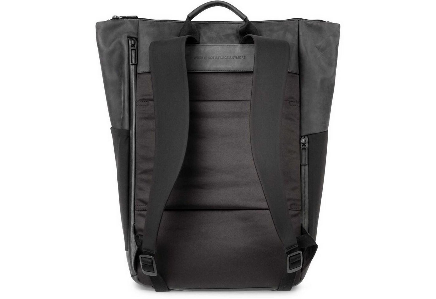 Salzen Freizeitrucksack Rucksack Vertiplorer Leather Charcoal Black Bild 2