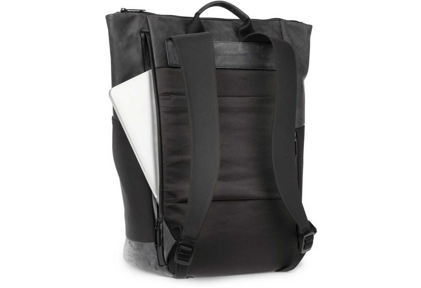 Salzen Freizeitrucksack Rucksack Vertiplorer Leather Charcoal Black Bild 3