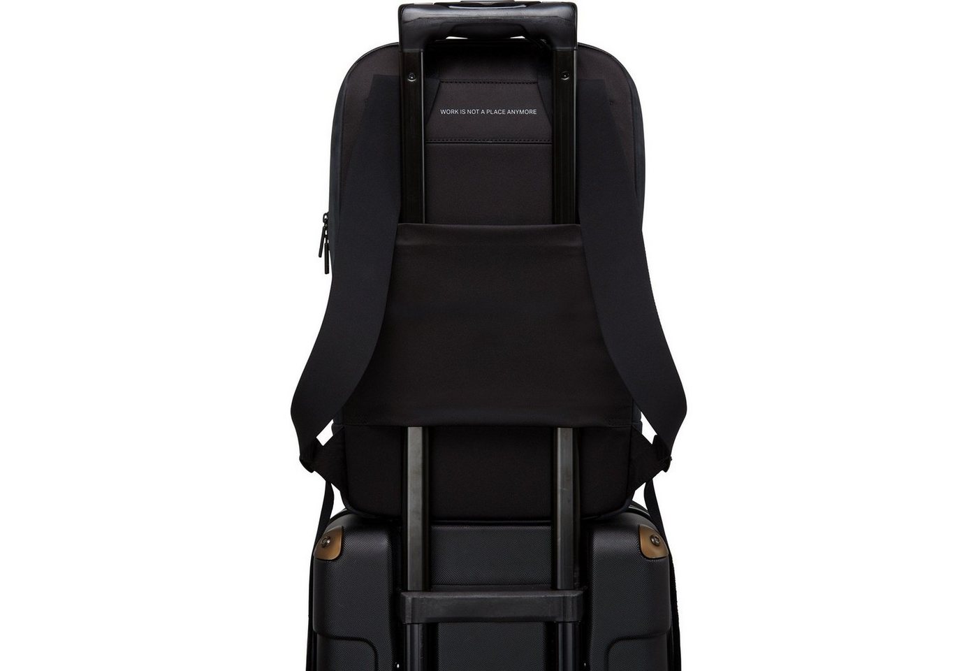 Salzen Rucksack Rucksack Savvy Leather Charcoal Black Bild 3