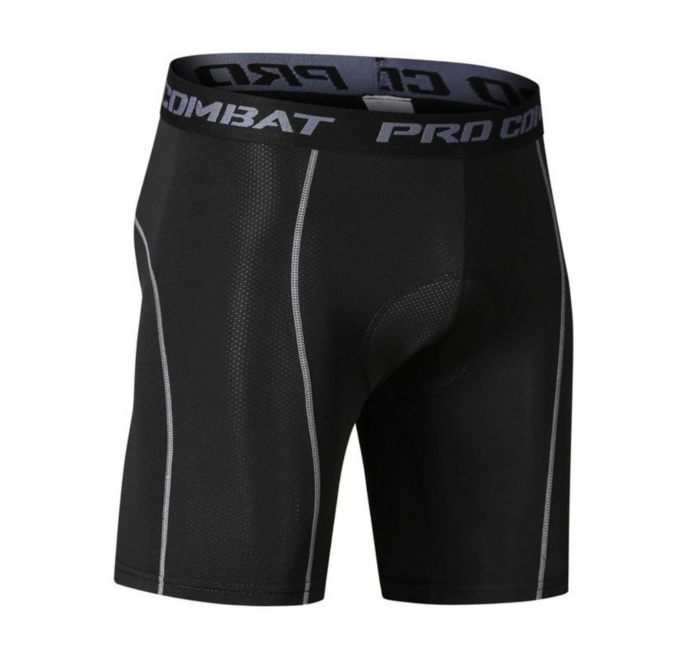 Blusmart Radlerhose Gepolsterte Radunterwäsche für Damen und Herren (Stoßfest, atmungsaktiv, Schnelltrocknend, elastisch) Radsportshorts Fahrradhosen mit 4D Gel Sitzpolster Bild 4