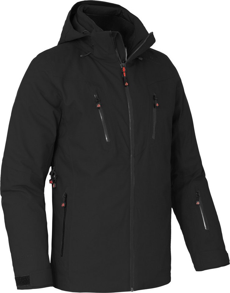 Bergson Skijacke RESO 2 Herren Skijacke, warm wattiert, wasserdicht (20.000 mm), Normalgrößen