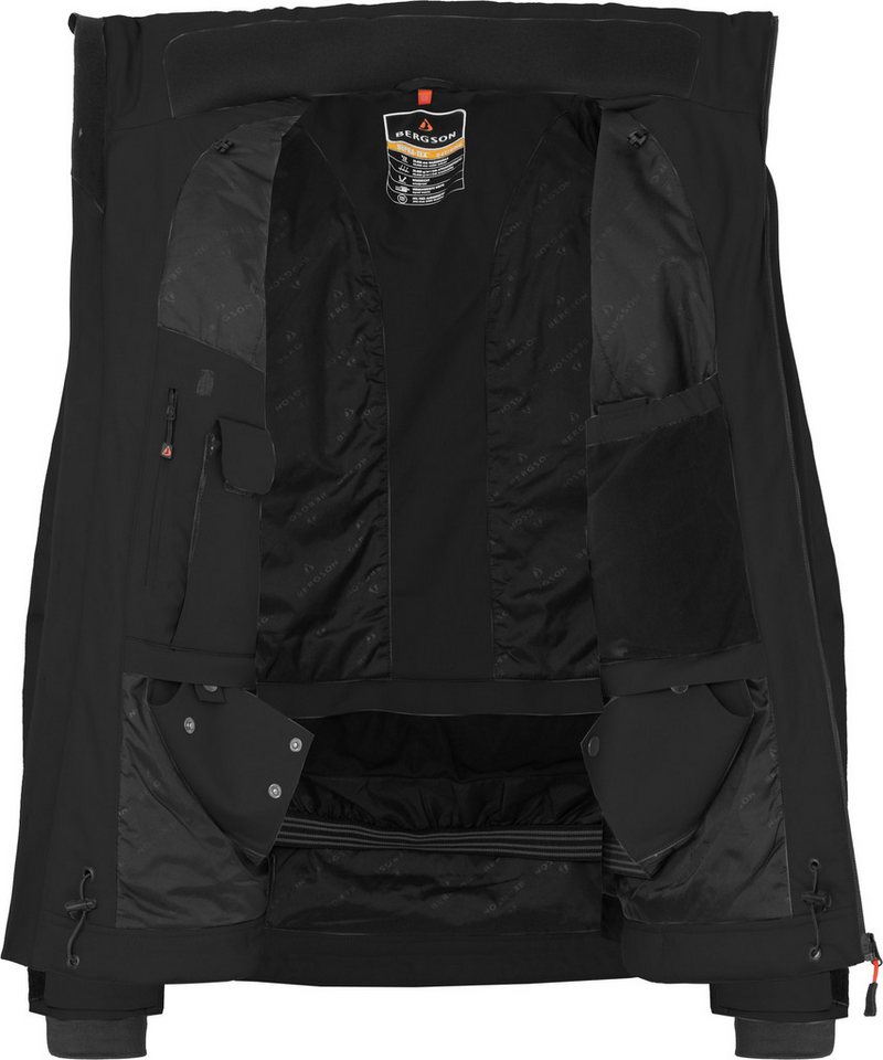 Bergson Skijacke RESO 2 Herren Skijacke, warm wattiert, wasserdicht (20.000 mm), Normalgrößen Bild 5