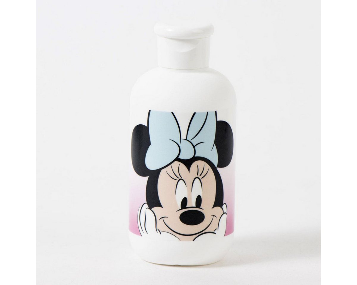 Disney Minnie Mouse Kulturbeutel - Kinder Waschset Haarbürste Handtuch Travel Zubehör (3-tlg) Bild 3