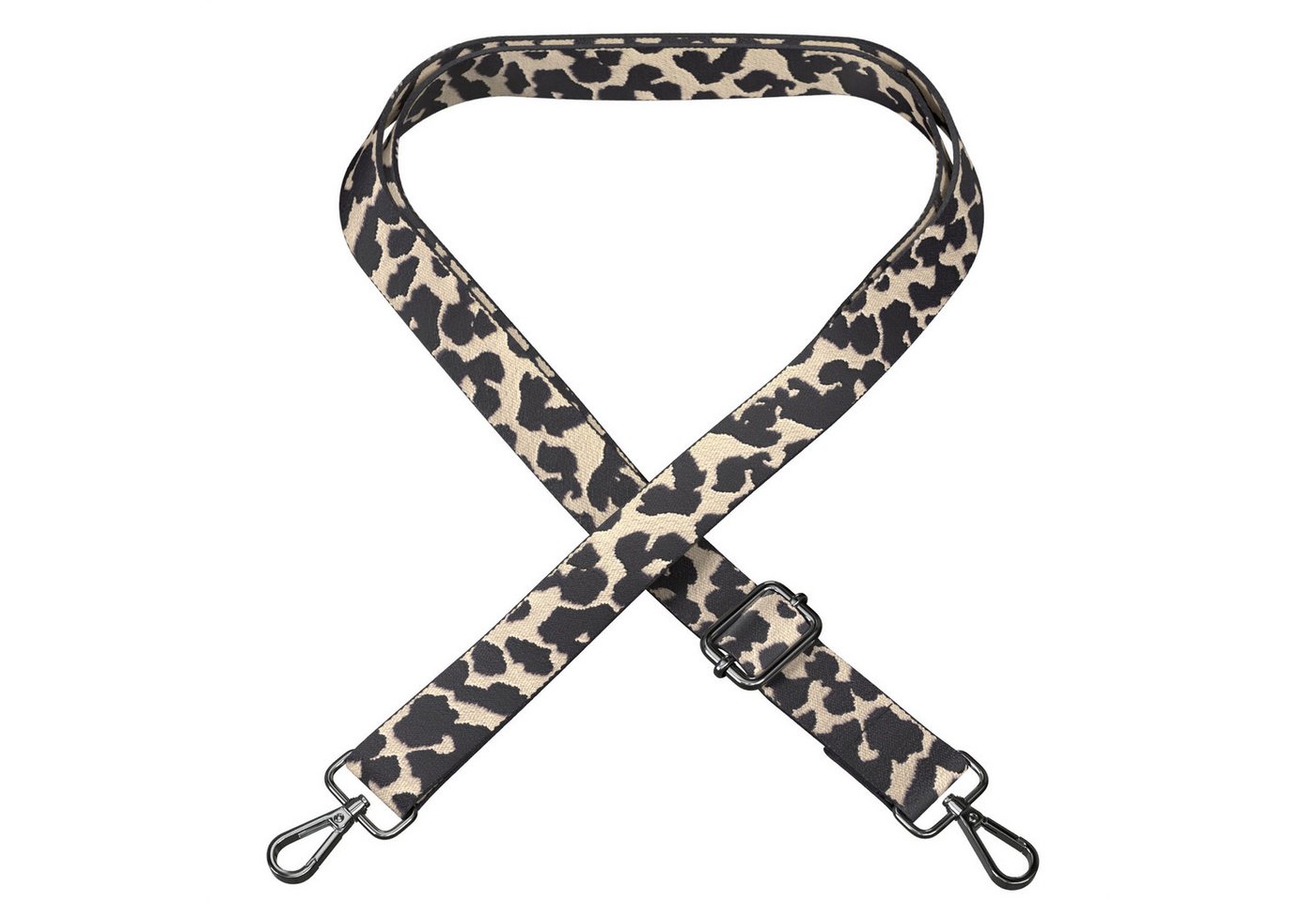 EAZY CASE Schulterriemen Ersatz Taschenriemen Boho Style Schmale Kordel als Taschenband für Umhängetaschen Taupe Camouflage Bild 2