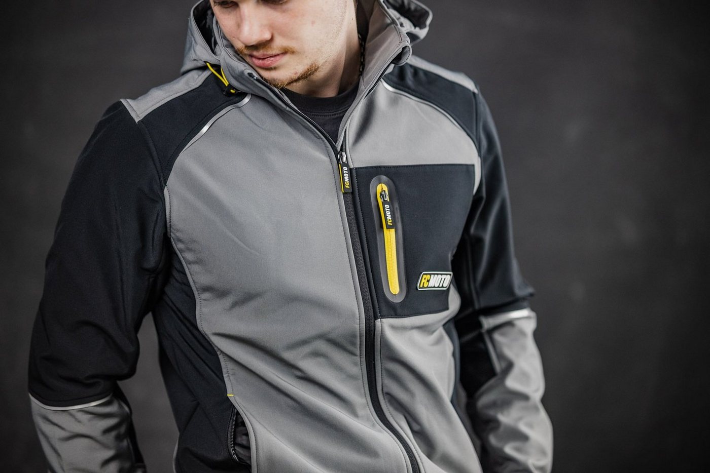 FC-Moto Motorradjacke FCM-SSJ Softshell Jacke Bild 4