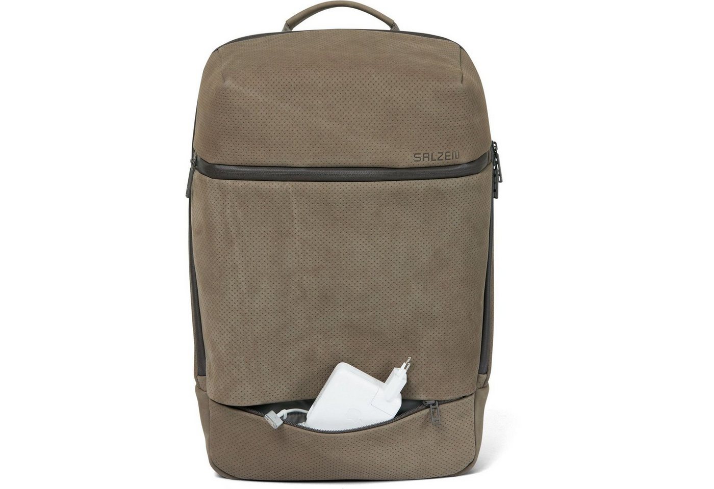 Salzen Rucksack Rucksack Savvy Leather Weims Taupe Bild 2
