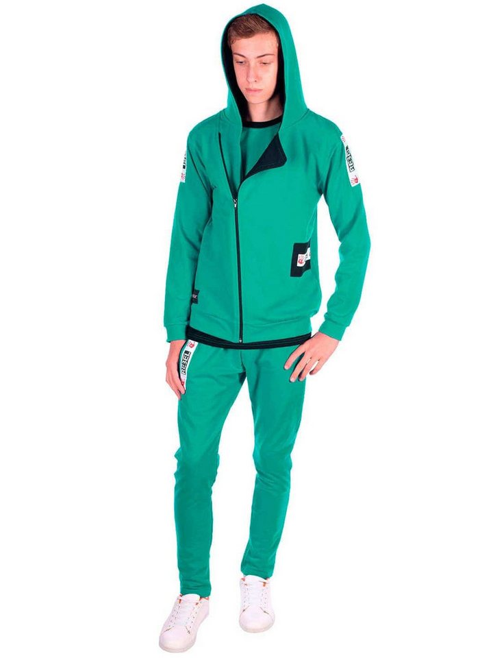 BEZLIT Sportanzug Jungen Set 3 Teilig 30147 (1-tlg), mit Rippbündchen Bild 3