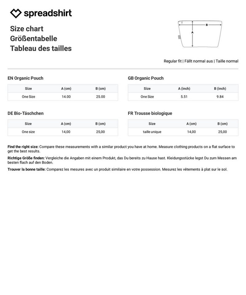 Spreadshirt Kosmetiktasche Dackel mit Hummel Süßestes Dackel Geschenk Täschchen (1-tlg)