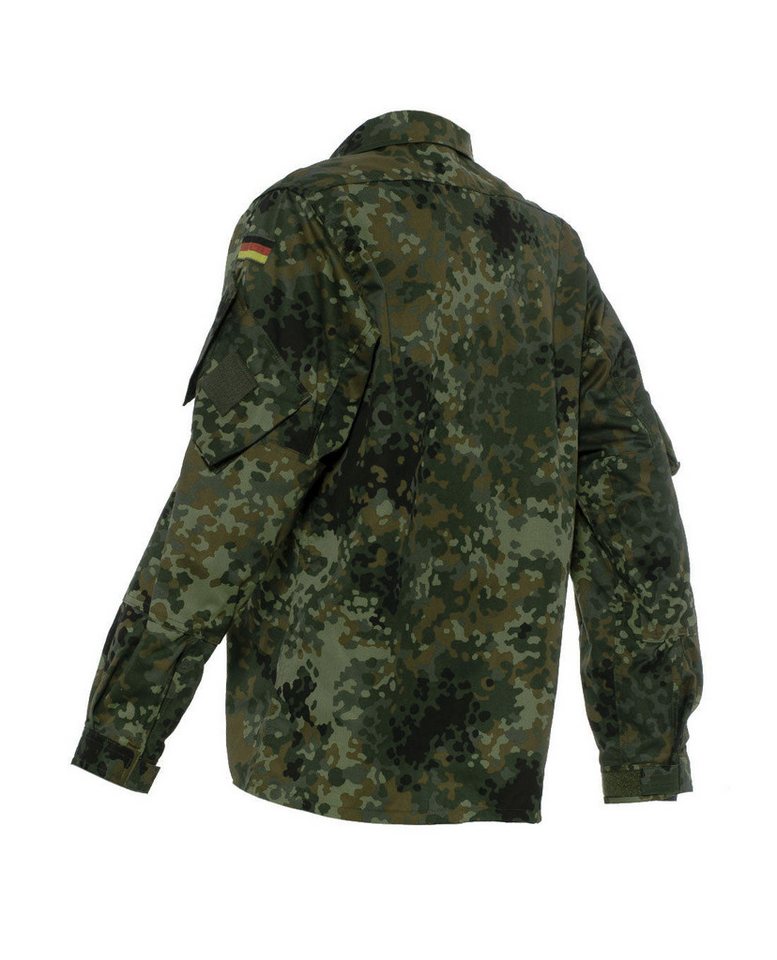 Leo Köhler Outdoorhemd Einsatzkampfbluse Flecktarn