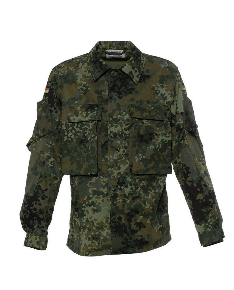 Leo Köhler Outdoorhemd Einsatzkampfbluse Flecktarn Bild 2