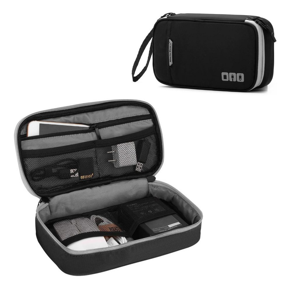 Blusmart Taschenorganizer Wasserdichte, multifunktionale Aufbewahrungstasche (Reise-Kabel-Organizer-Tasche, Tragetasche, tragbar), Für USB-Ladekabel und Elektronik Bild 2