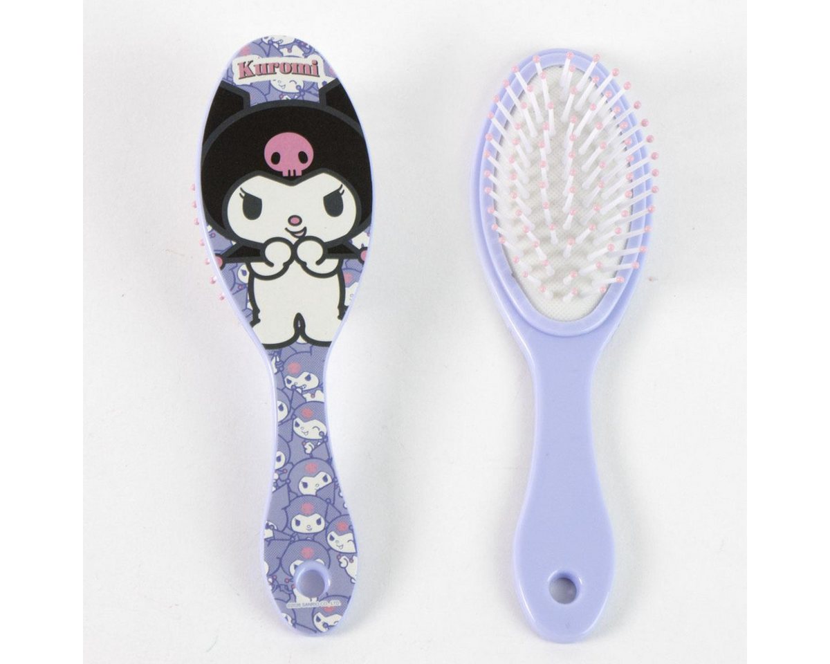 Hello Kitty Kulturbeutel - Kuromi Kinder Waschset Haarbürste Handtuch Travel Zubehör (3-tlg) Bild 4