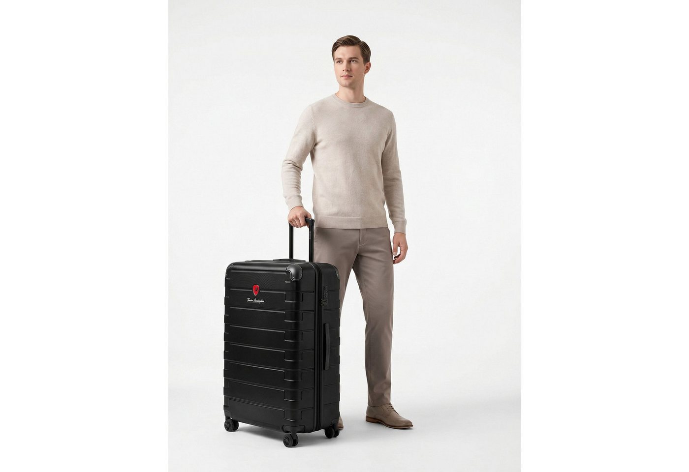 Tonino Lamborghini Hartschalen-Trolley Milano, 4 Rollen, ABS Bild 3