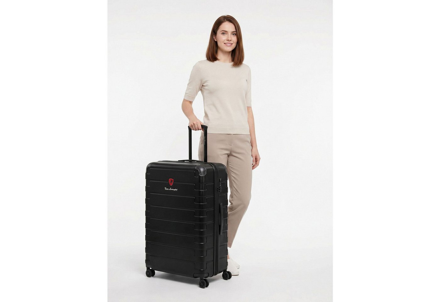 Tonino Lamborghini Hartschalen-Trolley Milano, 4 Rollen, ABS Bild 5