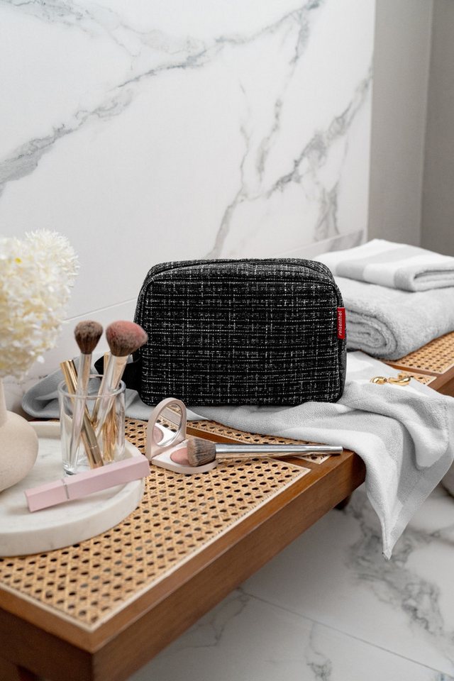 REISENTHEL® Kosmetiktasche cosmeticpouch M bouclé black Bild 2