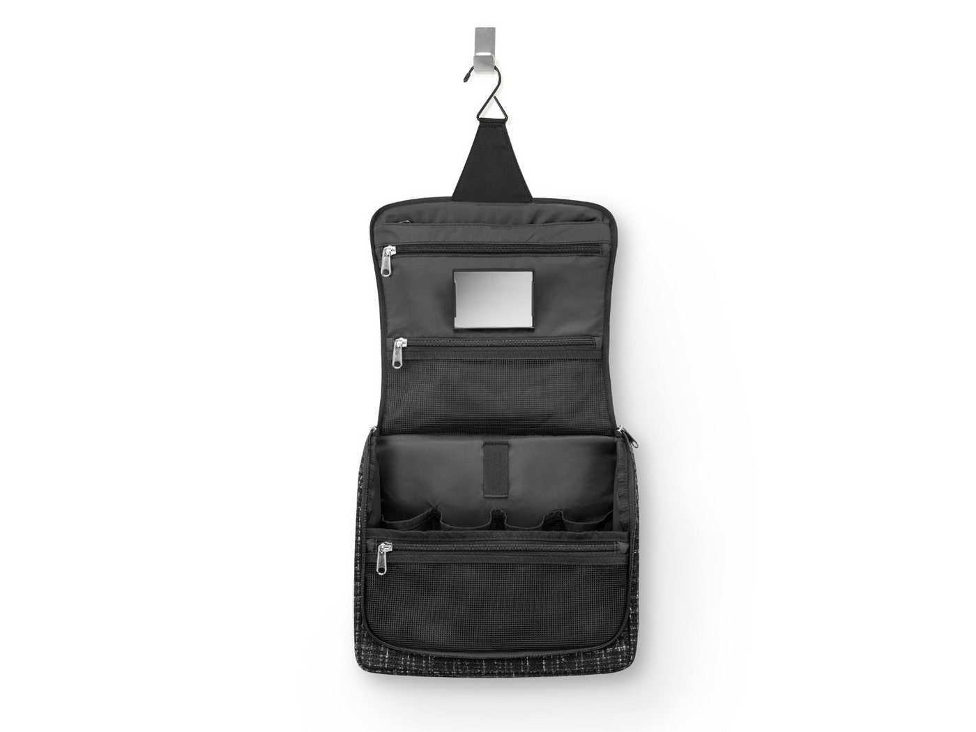 REISENTHEL® Kosmetiktasche toiletbag XL bouclé black Bild 4